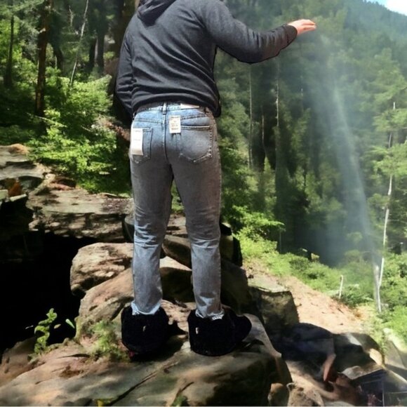 NEW Paper Denim & Cloth Jeans - 32 x 32 Vintage Taper - Picture 3 of 9